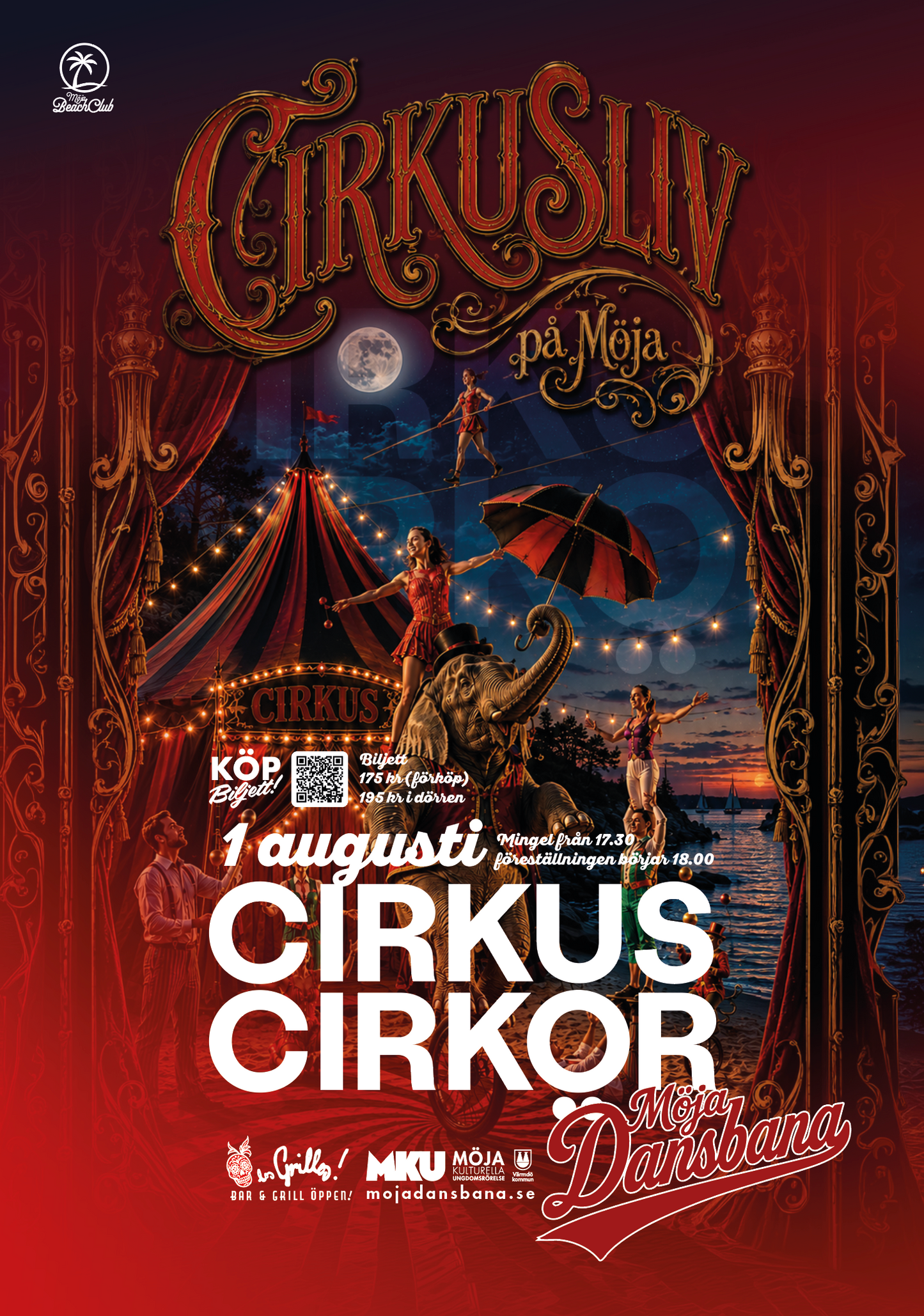 Cirkus Cirkör - Cirkusliv 1 aug 17.30